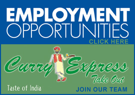 Employment Opportunities at Curry Express Bridgewater